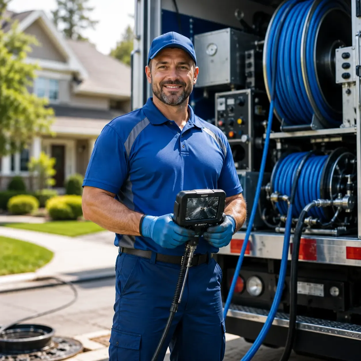 Local outdoor drain cleaning specialists in Barry, TX